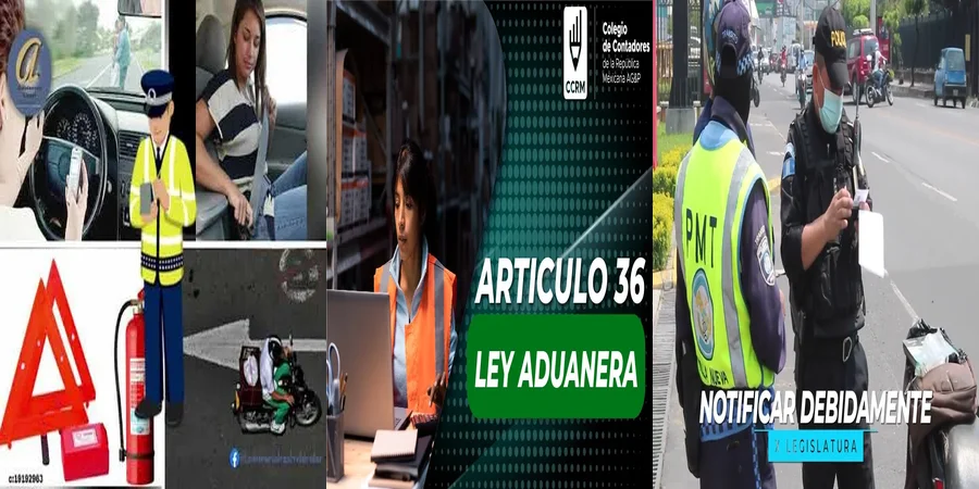 "Aspectos del artículo 36 de la ley de tránsito en México"