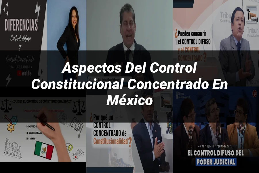 "Aspectos del control constitucional concentrado en México"