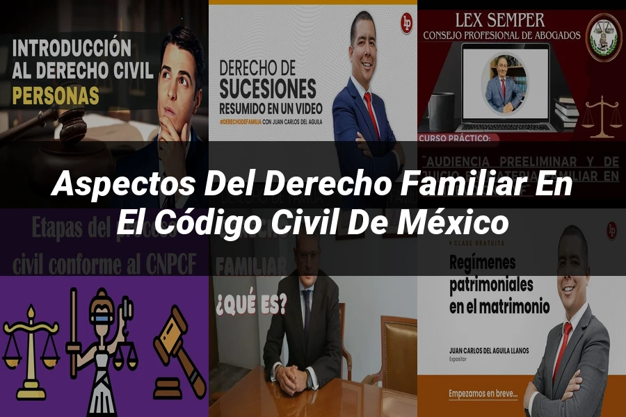 "Aspectos del derecho familiar en el Código Civil de México"