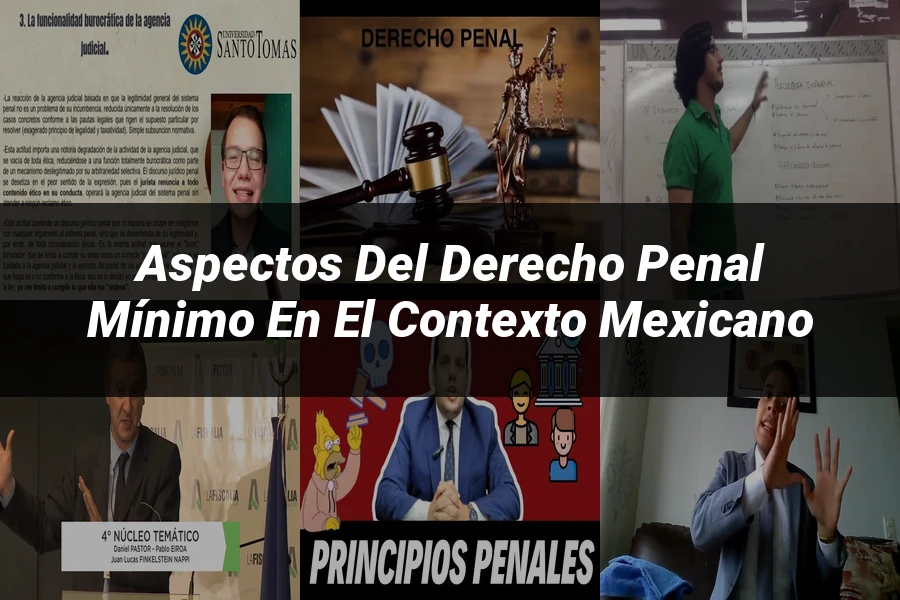 "Aspectos del derecho penal mínimo en el contexto mexicano"