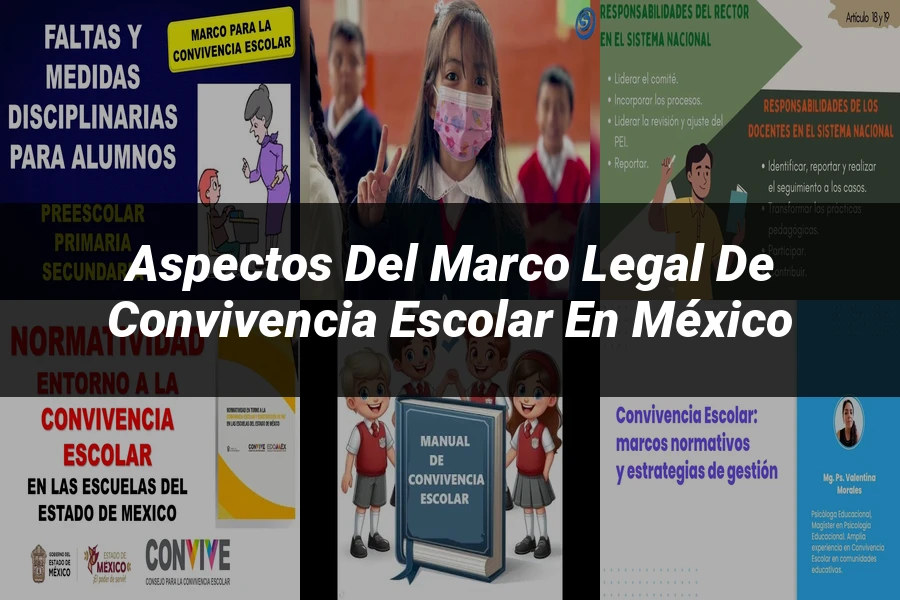 "Aspectos del marco legal de convivencia escolar en México"