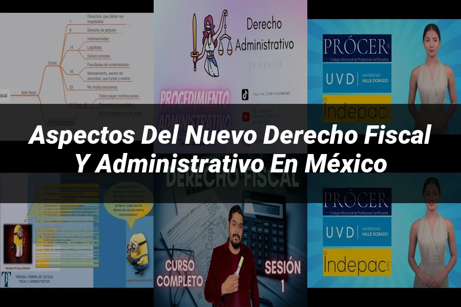 "Aspectos del nuevo derecho fiscal y administrativo en México"
