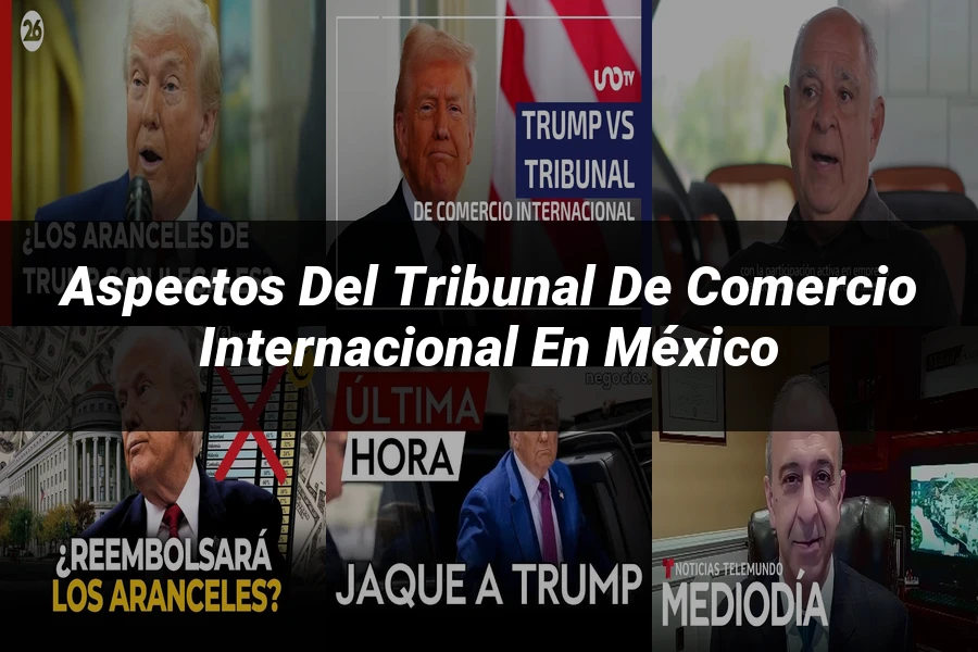 "Aspectos del tribunal de comercio internacional en México"