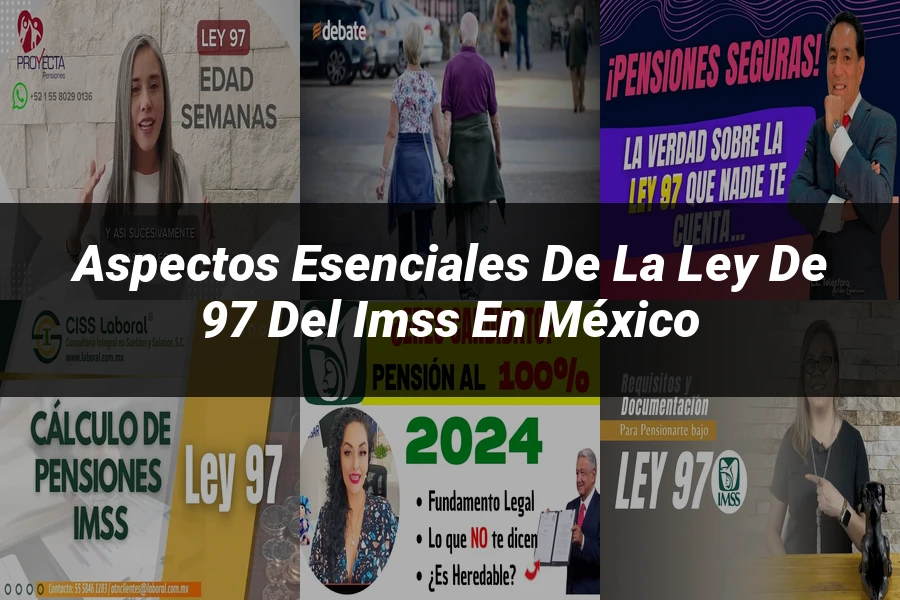 "Aspectos esenciales de la ley de 97 del IMSS en México"