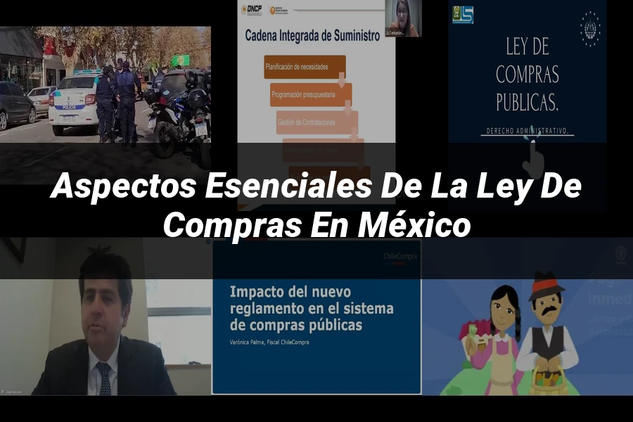 "Aspectos esenciales de la ley de compras en México"