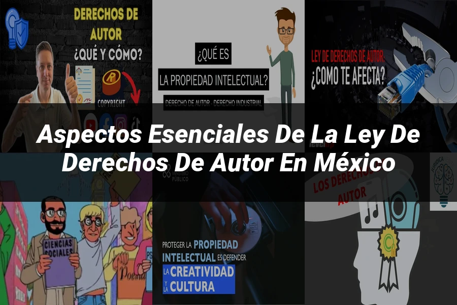 "Aspectos esenciales de la ley de derechos de autor en México"