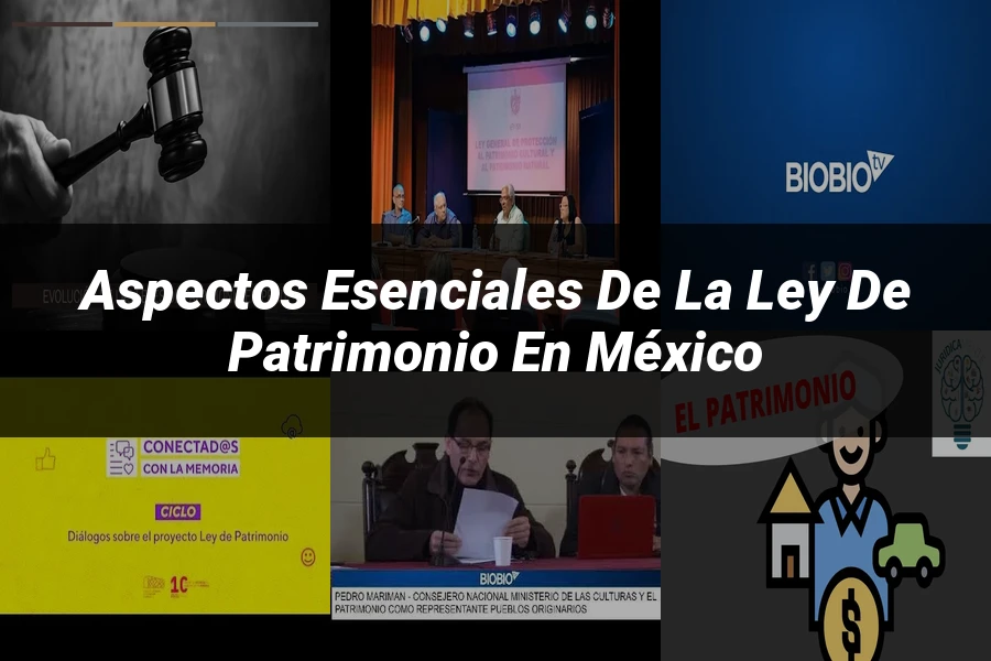 "Aspectos esenciales de la ley de patrimonio en México"