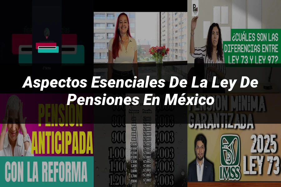 "Aspectos esenciales de la ley de pensiones en México"
