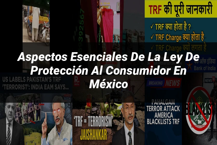 "Aspectos esenciales de la ley de protección al consumidor en México"