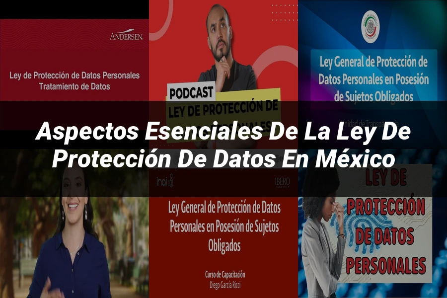 "Aspectos esenciales de la ley de protección de datos en México"