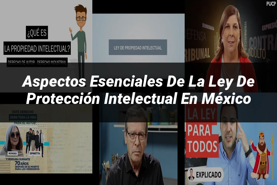 "Aspectos esenciales de la ley de protección intelectual en México"