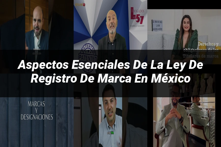 "Aspectos esenciales de la ley de registro de marca en México"