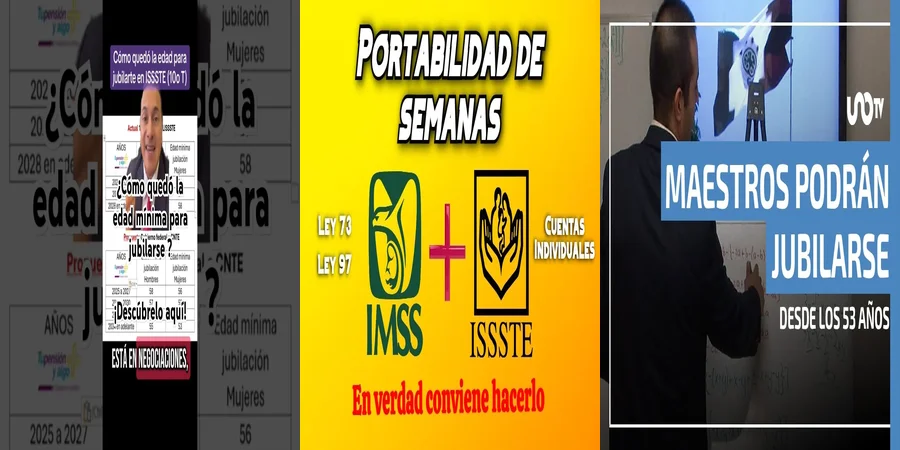 "Aspectos esenciales de la ley del issste para jubilación en México"