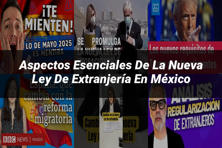 "Aspectos esenciales de la nueva ley de extranjería en México"