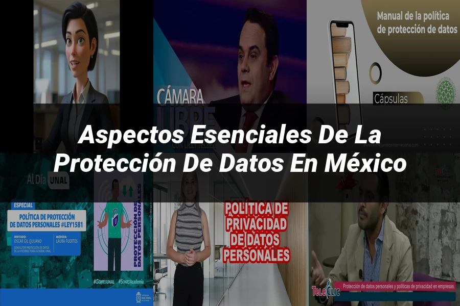 "Aspectos esenciales de la protección de datos en México"