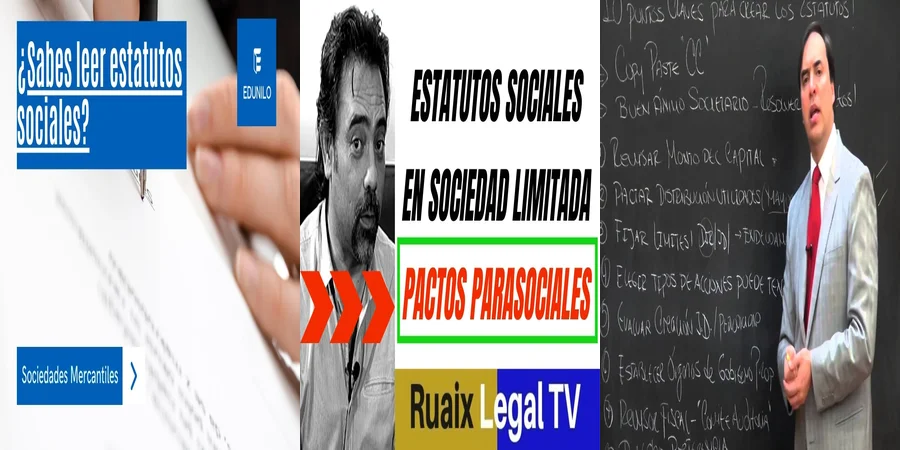 "Aspectos esenciales de los estatutos de sociedades en México"