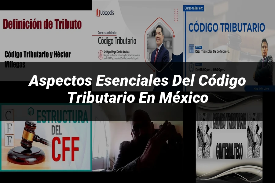 "Aspectos esenciales del código tributario en México"