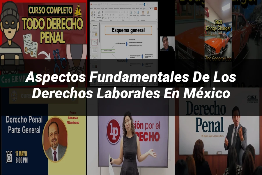 "Aspectos fundamentales de los derechos laborales en México"