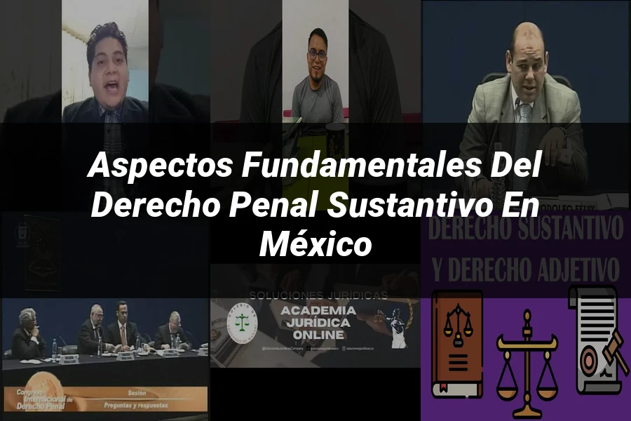 "Aspectos fundamentales del derecho penal sustantivo en México"