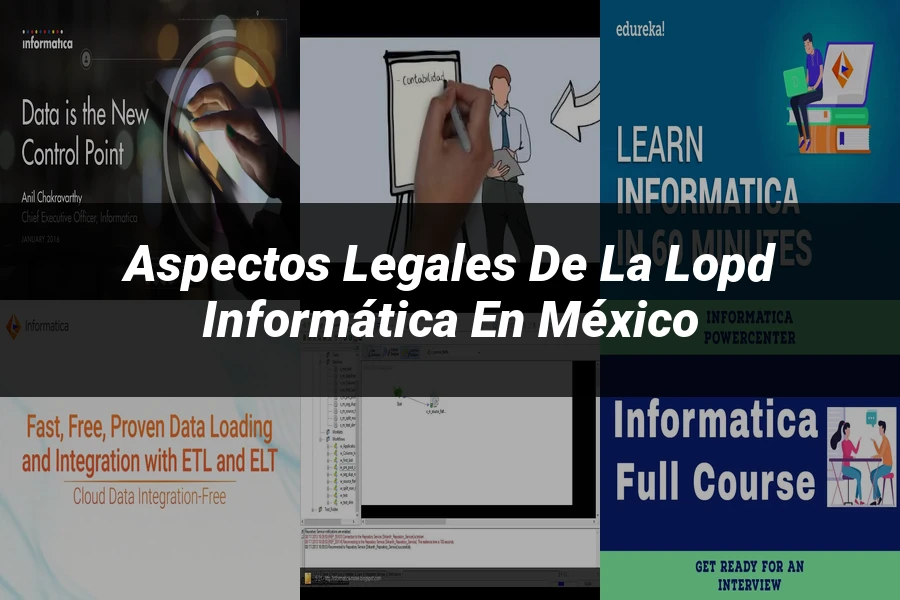 "Aspectos legales de la LOPD informática en México"