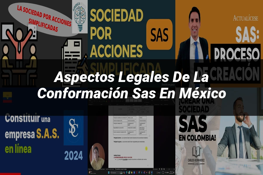 "Aspectos legales de la conformación SAS en México"
