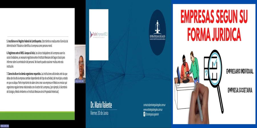 "Aspectos legales de la constitución de empresas en México"