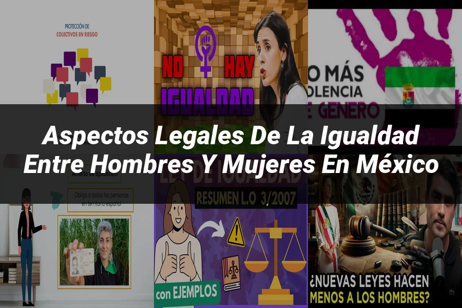 "Aspectos legales de la igualdad entre hombres y mujeres en México"