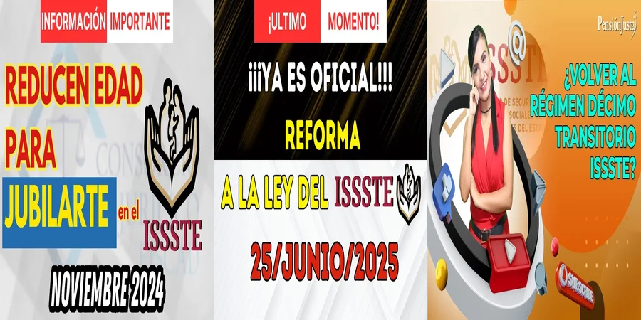 "Aspectos legales de la jubilación ISSSTE 10 transitorio en México"