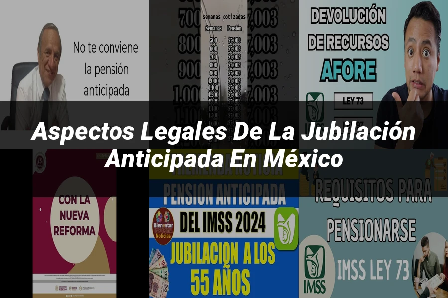 "Aspectos legales de la jubilación anticipada en México"