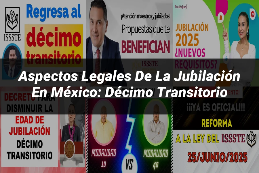 "Aspectos legales de la jubilación en México: décimo transitorio"