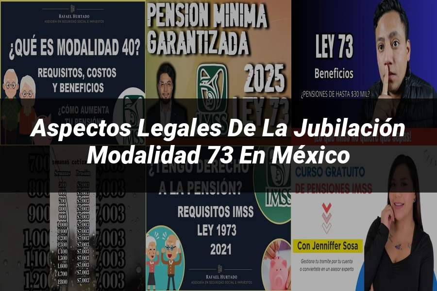 "Aspectos legales de la jubilación modalidad 73 en México"