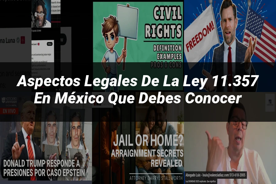 "Aspectos legales de la ley 11.357 en México que debes conocer"
