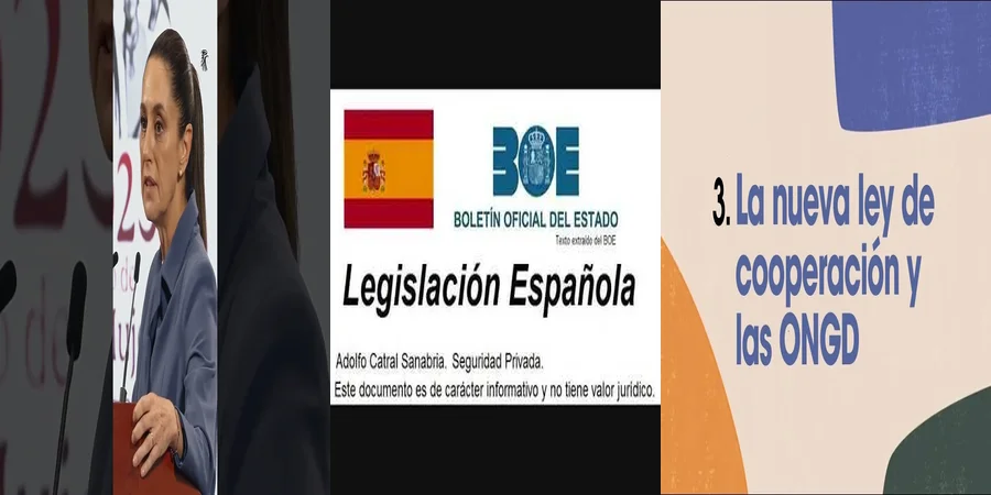 "Aspectos legales de la ley de cooperación internacional en México"