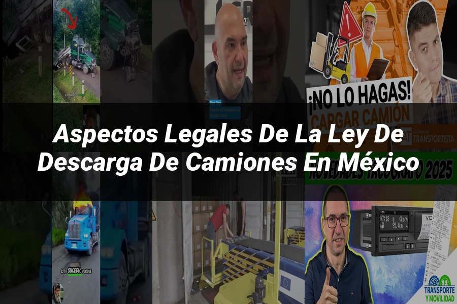 "Aspectos legales de la ley de descarga de camiones en México"