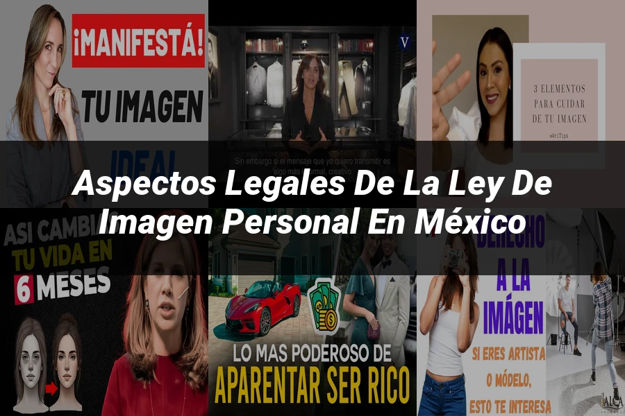 "Aspectos legales de la ley de imagen personal en México"