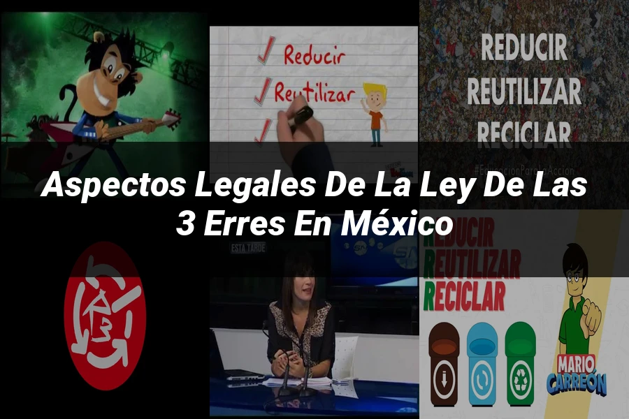 "Aspectos legales de la ley de las 3 erres en México"