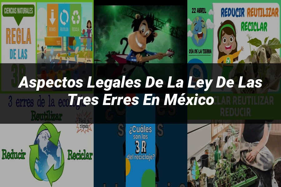 "Aspectos legales de la ley de las tres erres en México"