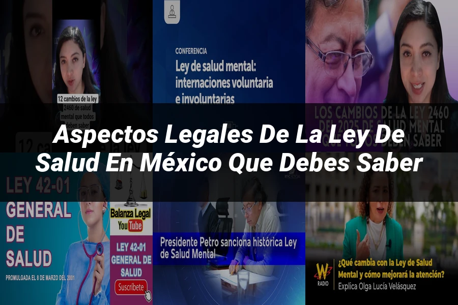 "Aspectos legales de la ley de salud en México que debes saber"