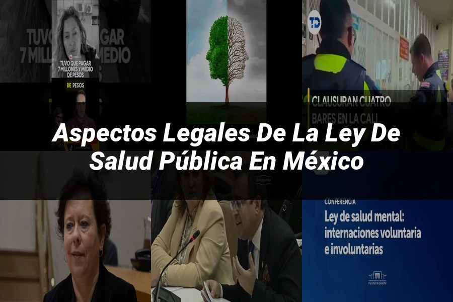 "Aspectos legales de la ley de salud pública en México"