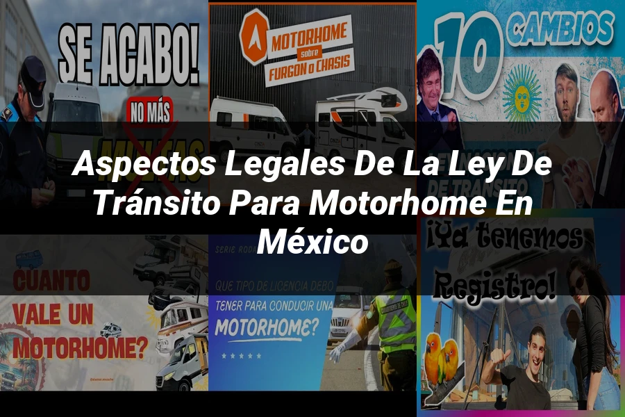 "Aspectos legales de la ley de tránsito para motorhome en México"