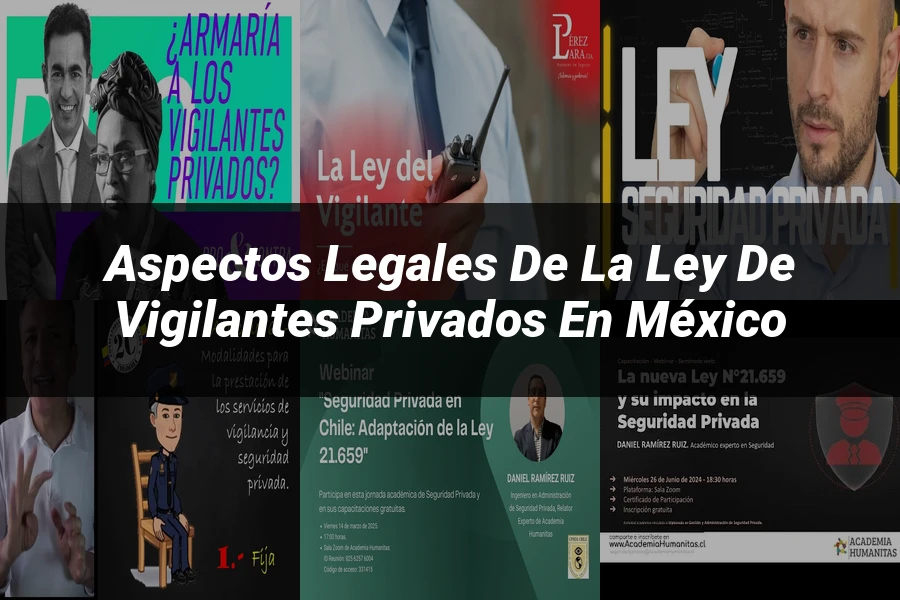 "Aspectos legales de la ley de vigilantes privados en México"