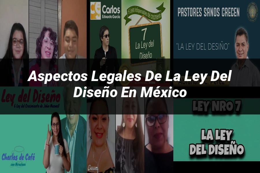 "Aspectos legales de la ley del diseño en México"