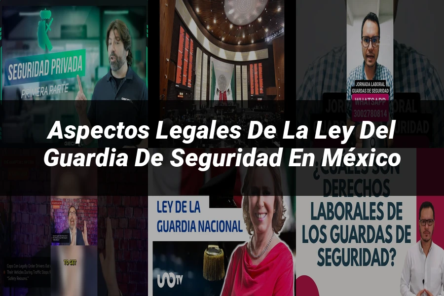 "Aspectos legales de la ley del guardia de seguridad en México"