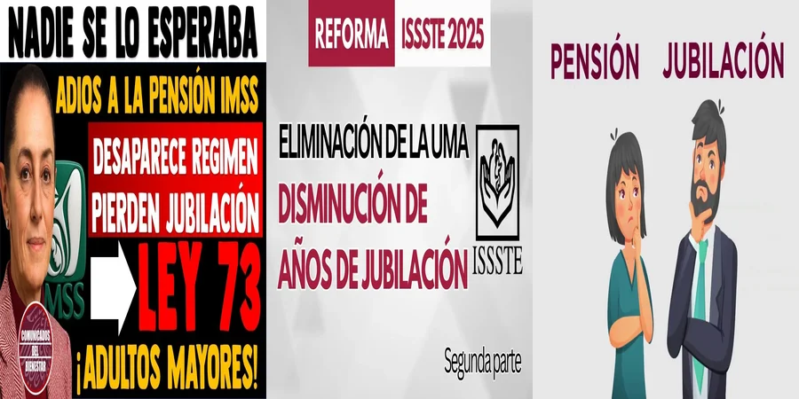 "Aspectos legales de la ley del issstep sobre pensiones en México"