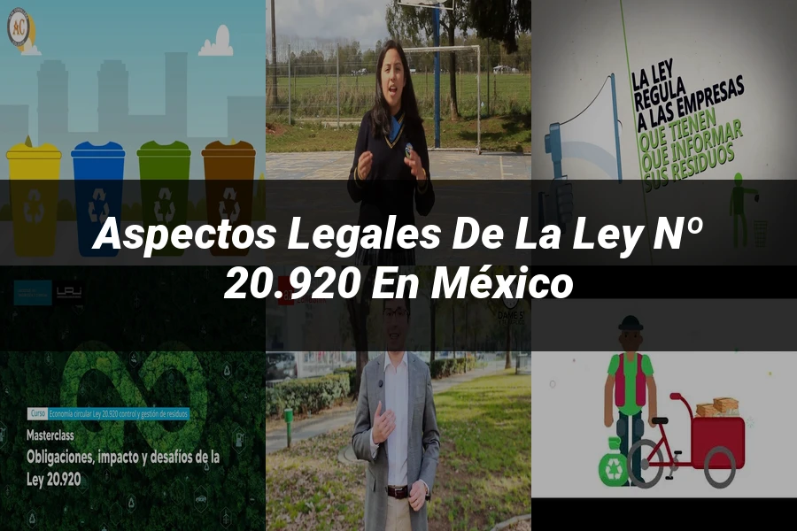 "Aspectos legales de la ley nº 20.920 en México"