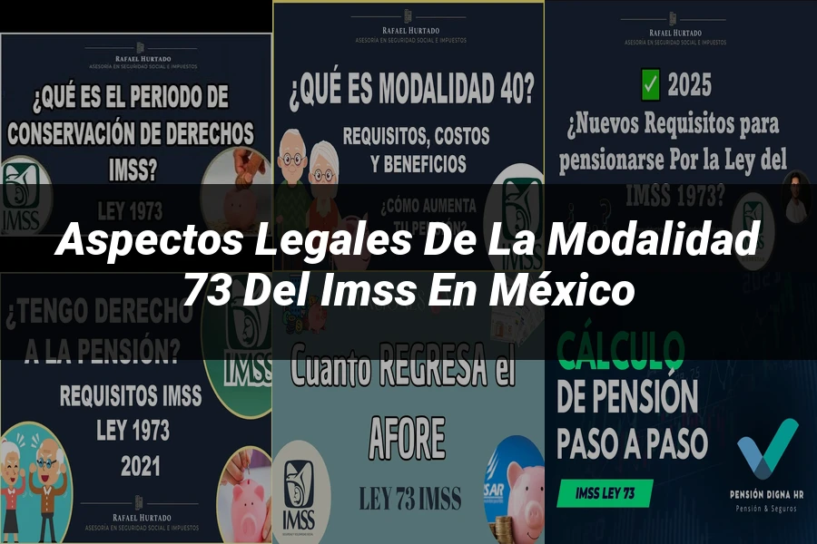 "Aspectos legales de la modalidad 73 del IMSS en México"