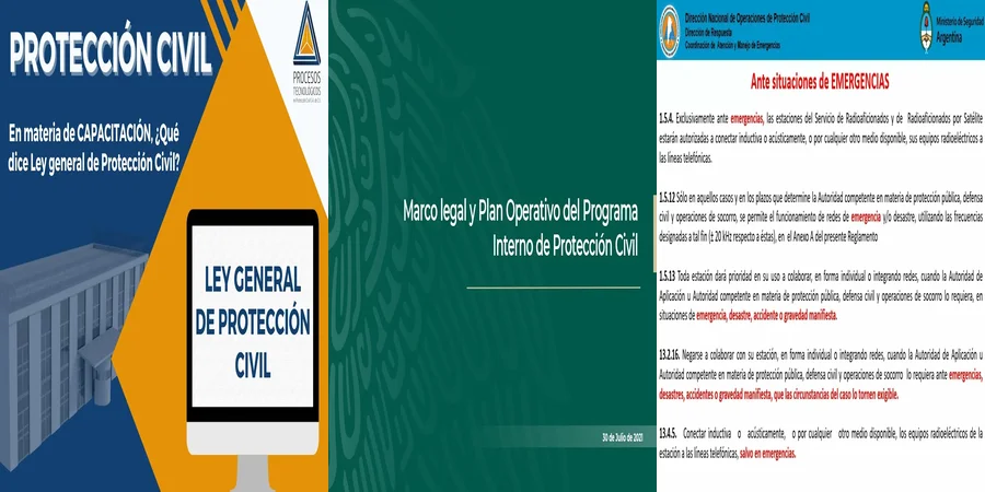 "Aspectos legales de la normativa de protección civil en México"