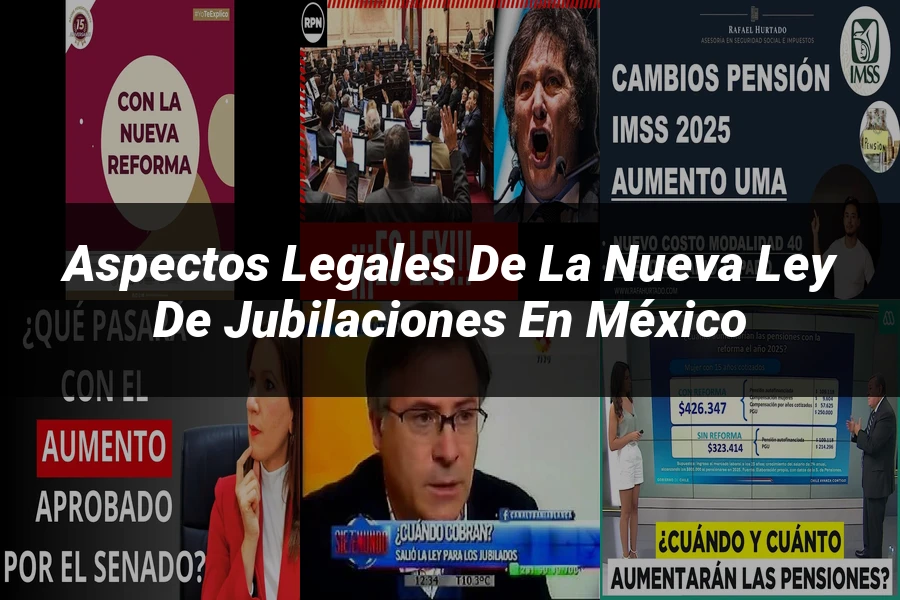 "Aspectos legales de la nueva ley de jubilaciones en México"
