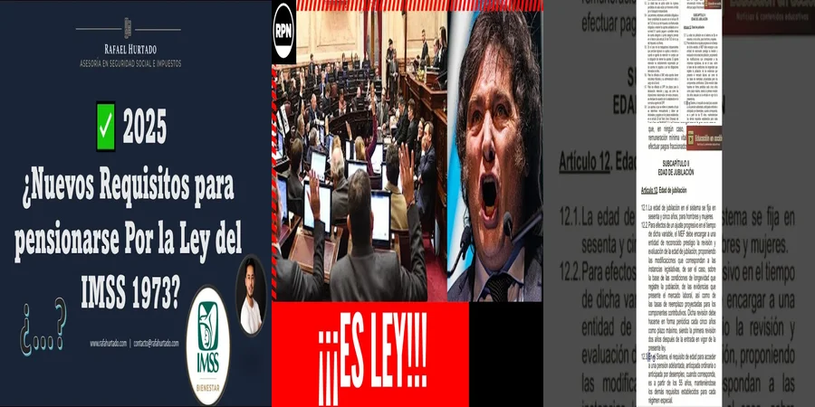 "Aspectos legales de la nueva ley de jubilaciones en México"