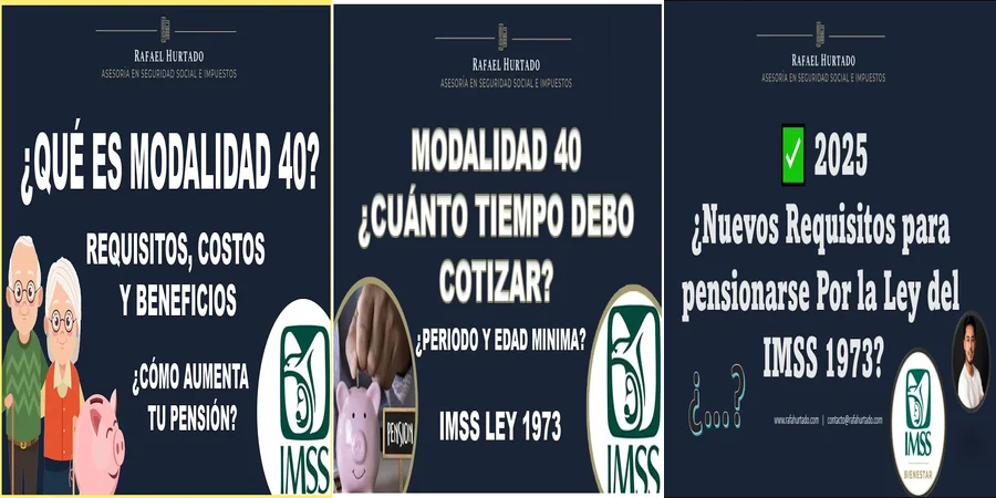 "Aspectos legales de la pensión 73 modalidad 40 en México"